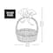 Small Clear Basket Gift Bags by Celebrate It&#x2122;, 24ct.